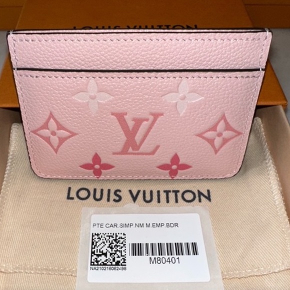 Louis Vuitton Card Holder Gradient Pink - Picture 2 of 3